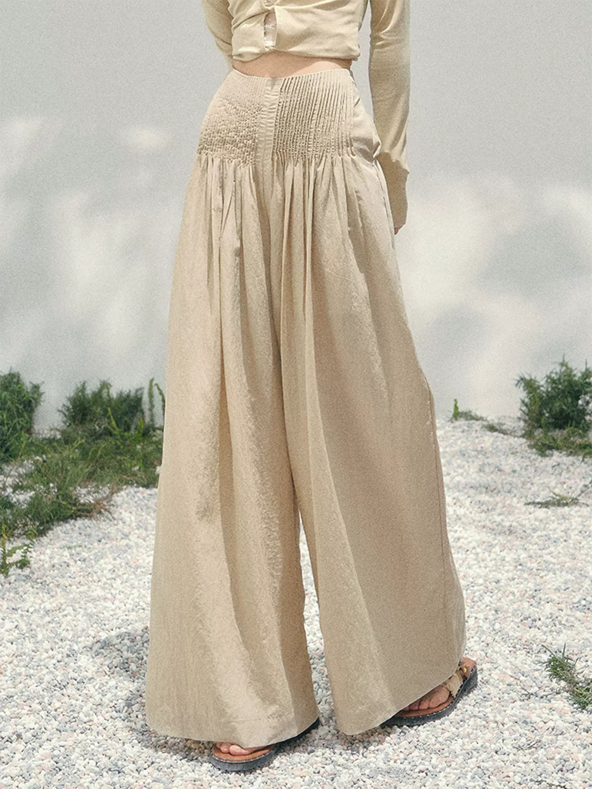 Soft Khaki Relaxed Set