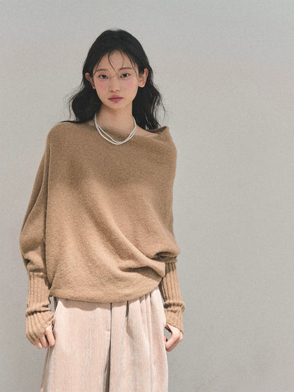 Soft Sweet Off-Shoulder Knit Sweater