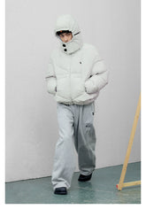 Detachable Hood Down Jacket - CHINASQUAD