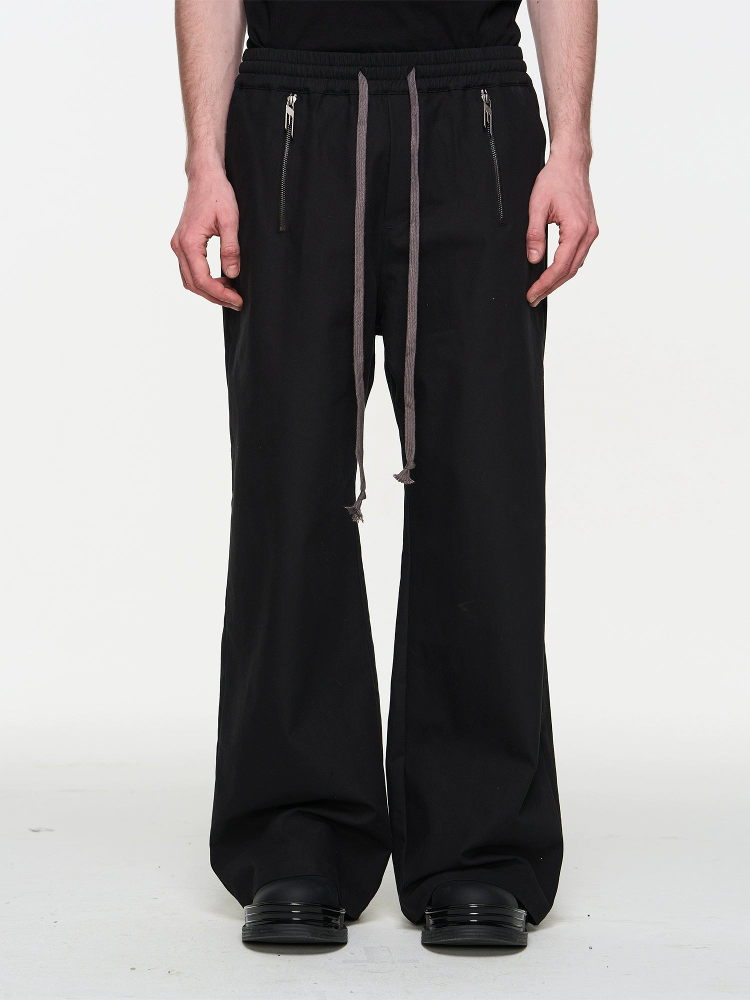 Drawstring Straight-Leg Pants - CHINASQUAD