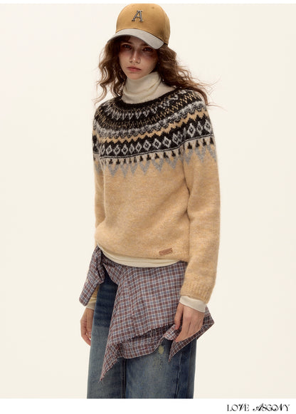 Asgony Retro Contrast Lettering Baseball Cap