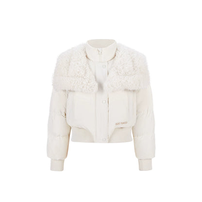 Detachable Short Puffer Jacket