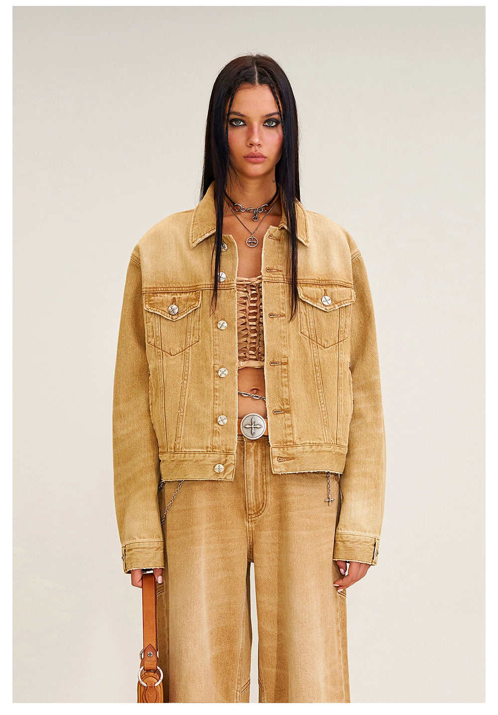 Compass Wildfire Washed Denim Jacket