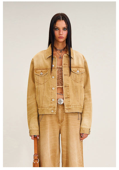 Compass Wildfire Washed Denim Jacket