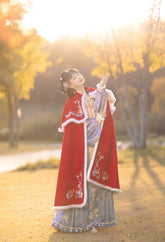 "芙蕖"Ming-Dynasty Hanfu Set - CHINASQUAD