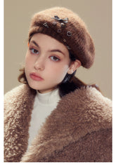 Wool Knit Beret - CHINASQUAD