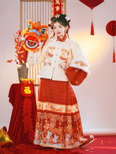 "龙宝送福"Ming-Dynasty Hanfu Set - CHINASQUAD