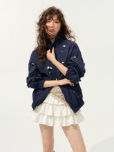 Hollow Cut Floral Jacket - CHINASQUAD