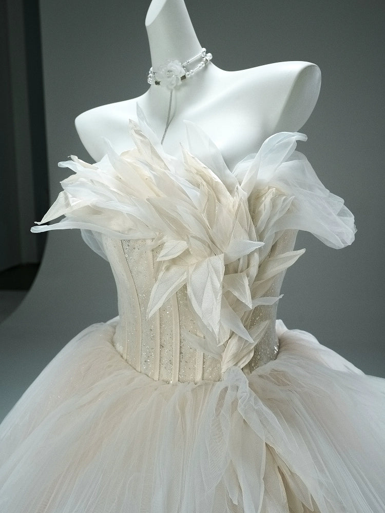 Snowmelt Reverie Couture Gown