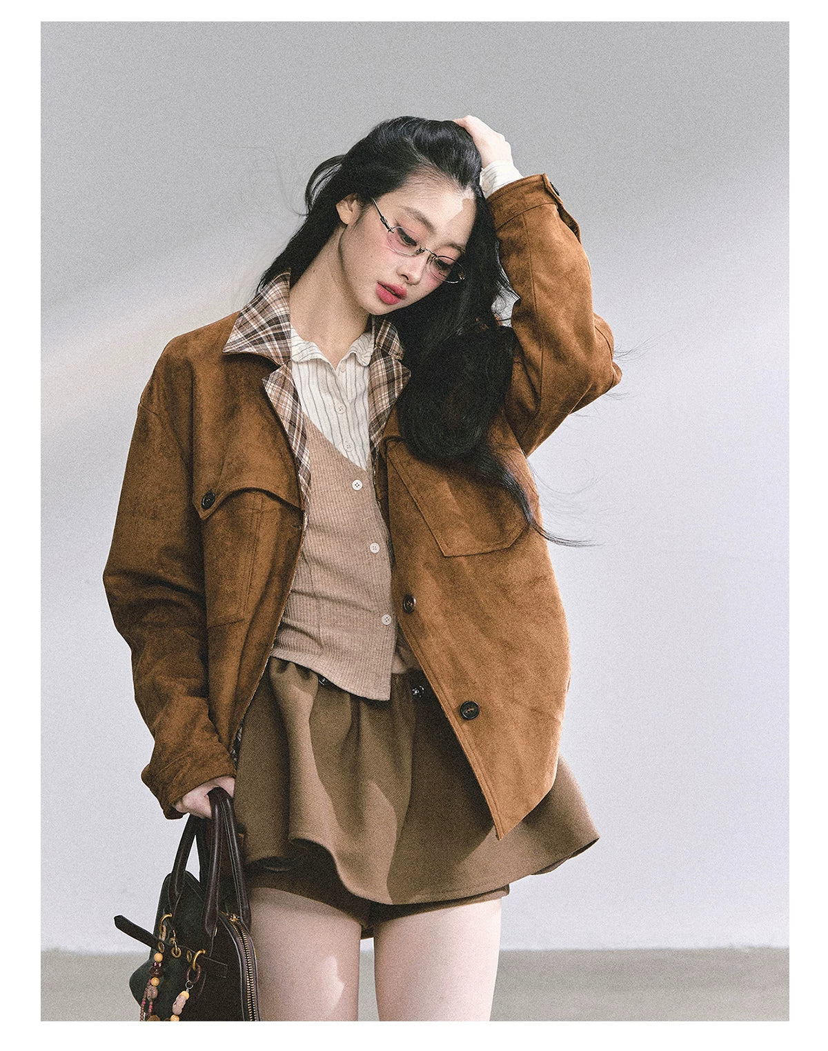 Two-Piece Jacket &amp; Mini Skirt Set