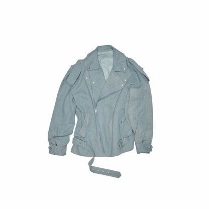 Washed Vintage Denim Jacket - CHINASQUAD