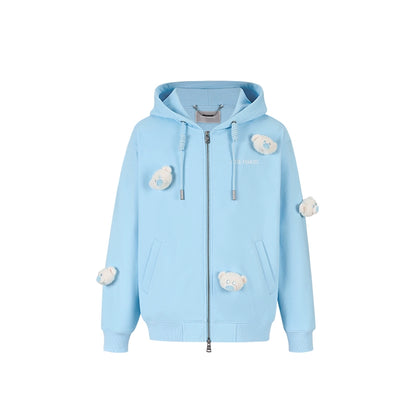Teddy Cloud Zip Hoodie