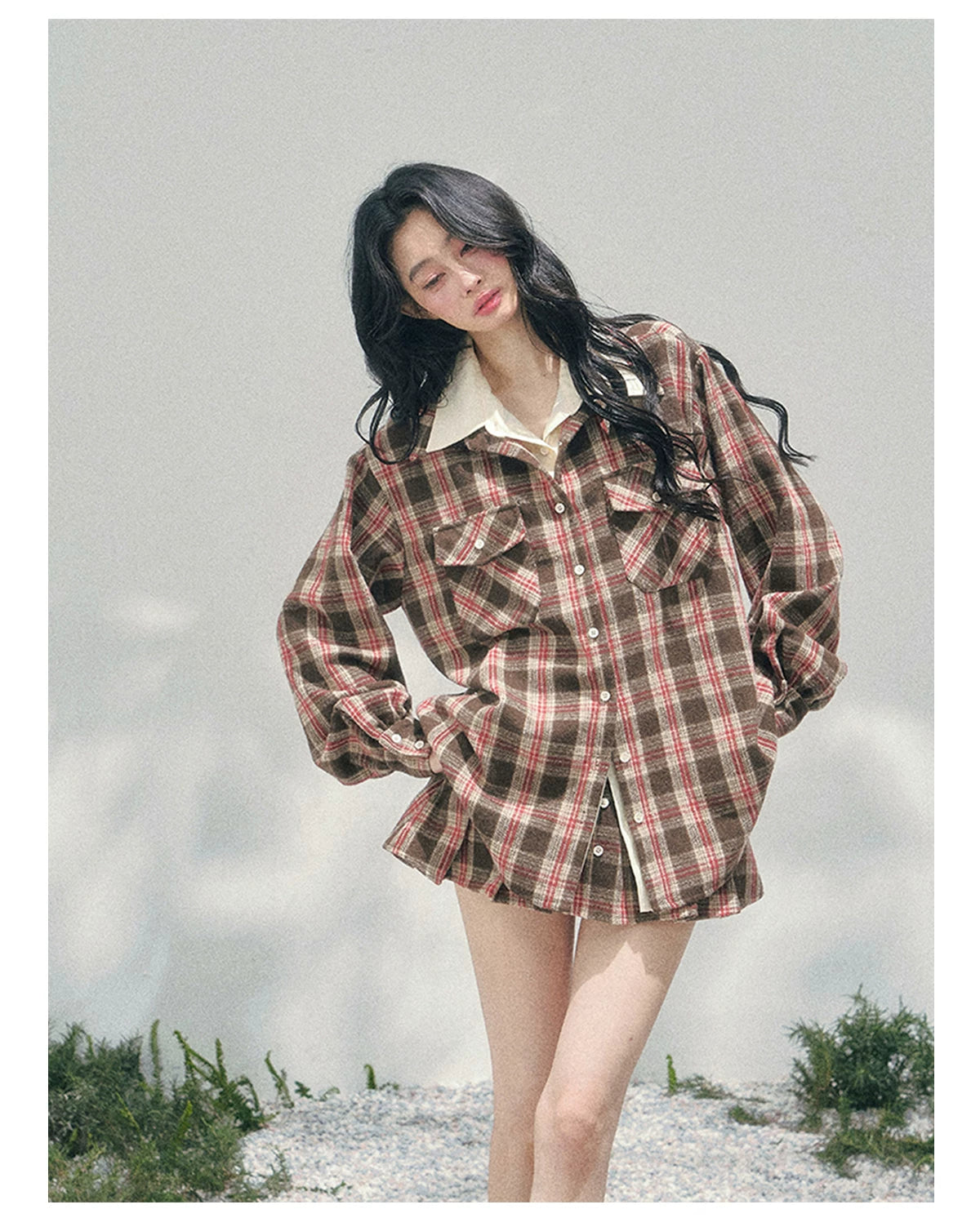 Coffeehouse Vintage Plaid Set