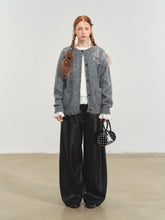 Relaxed Curve‑Hem PU Pants - CHINASQUAD
