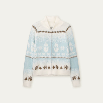 Snow Cabin Knit Sweater &amp; Skirt Set