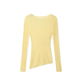 "Djembe Series" Meghan High-Neck Long-Sleeve Knit Sweater - CHINASQUAD