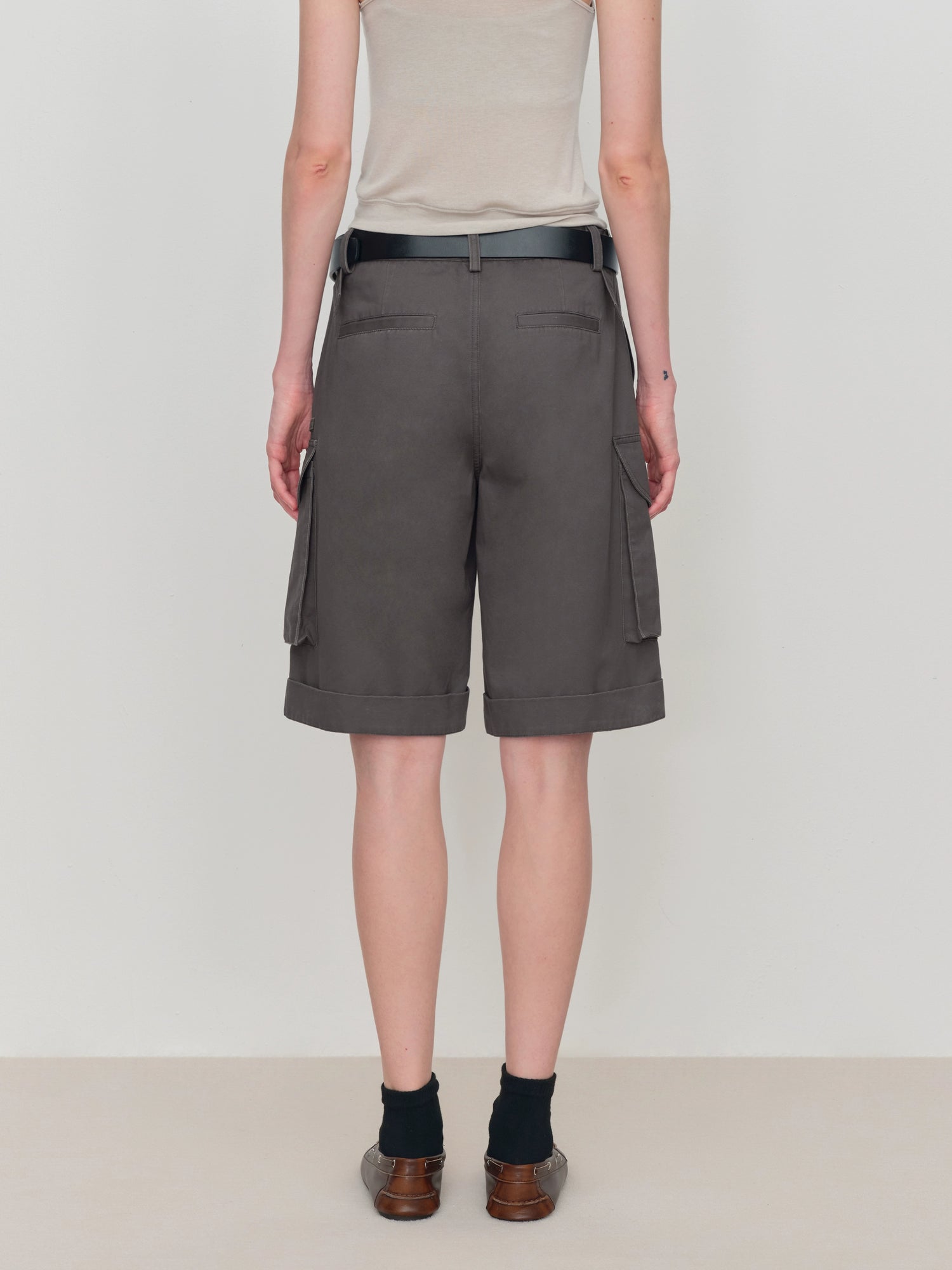 Cargo Pocket Low-Rise Shorts - CHINASQUAD