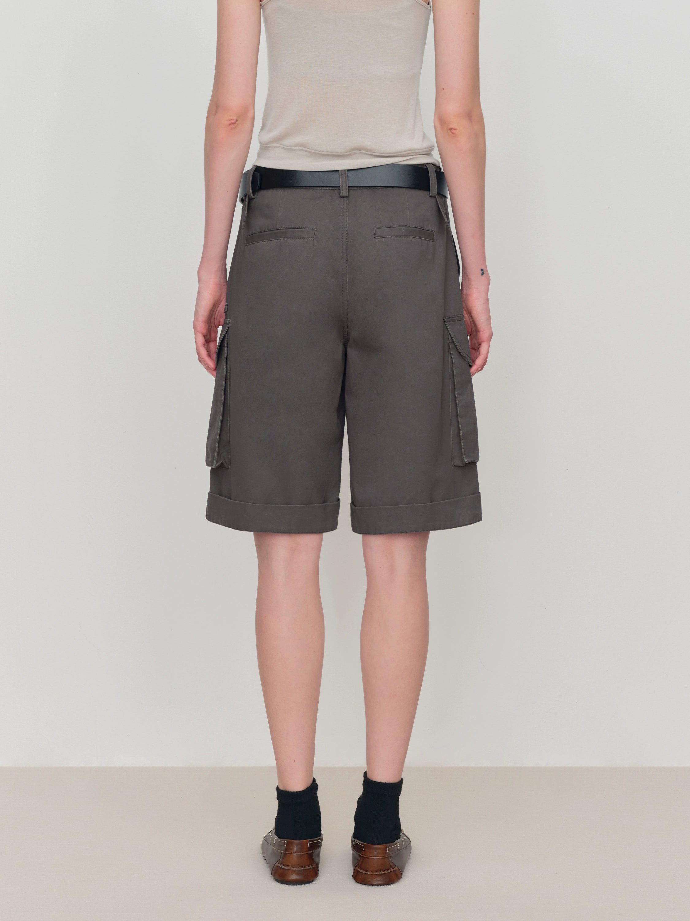 Cargo Pocket Low-Rise Shorts - CHINASQUAD