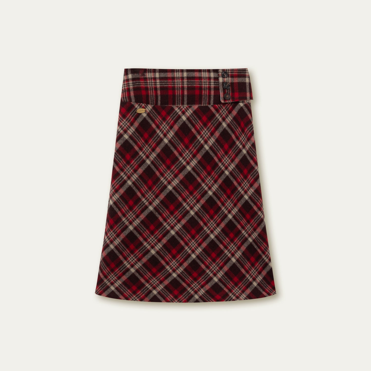 Sunset Park Retro Midi Skirt