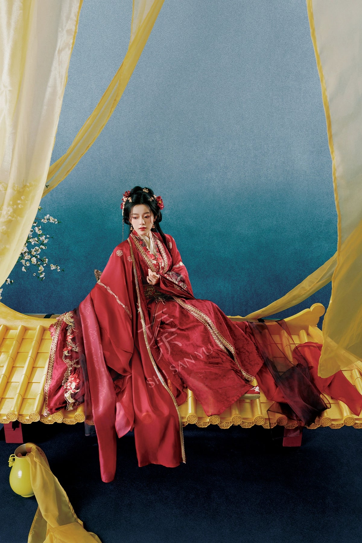 &quot;灼灼相思&quot; Wedding Hanfu Set