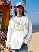 Embroidered Crew Neck Sweatshirt - CHINASQUAD