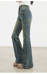 Maillard Flared Jeans - CHINASQUAD