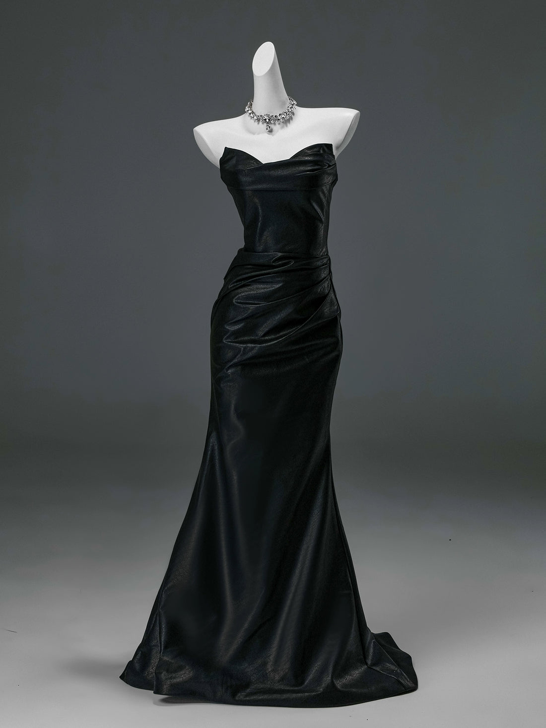 Obsidian Regal Noir Couture Gown