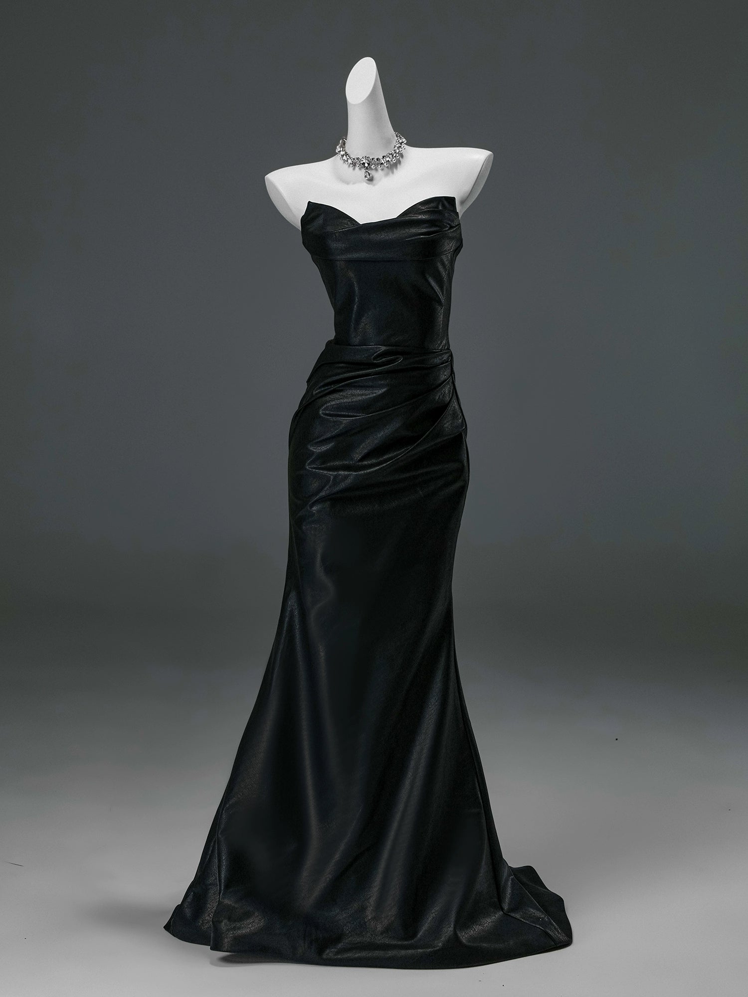 Obsidian Regal Noir Couture Gown