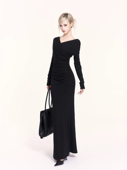 Sculpting Silhouette Muse Mermaid Maxi Dress