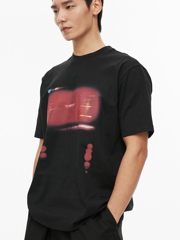 Taillight Printed T-shirt - CHINASQUAD