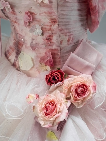 Rose Princess Enchanted Couture Gown