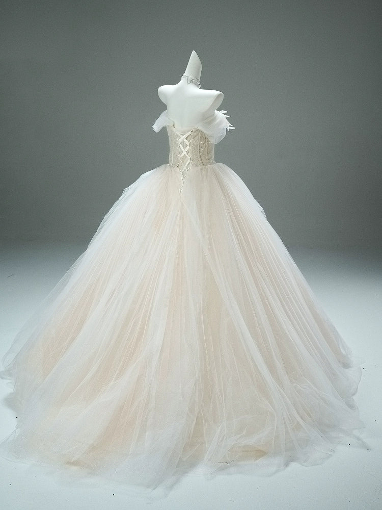 Snowmelt Reverie Couture Gown