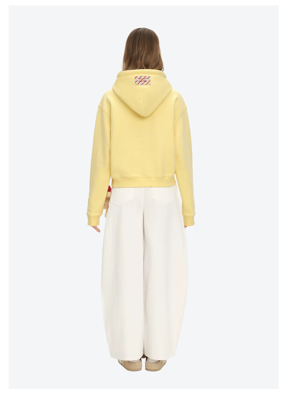 Lollipop Wrapper Cropped Hoodie