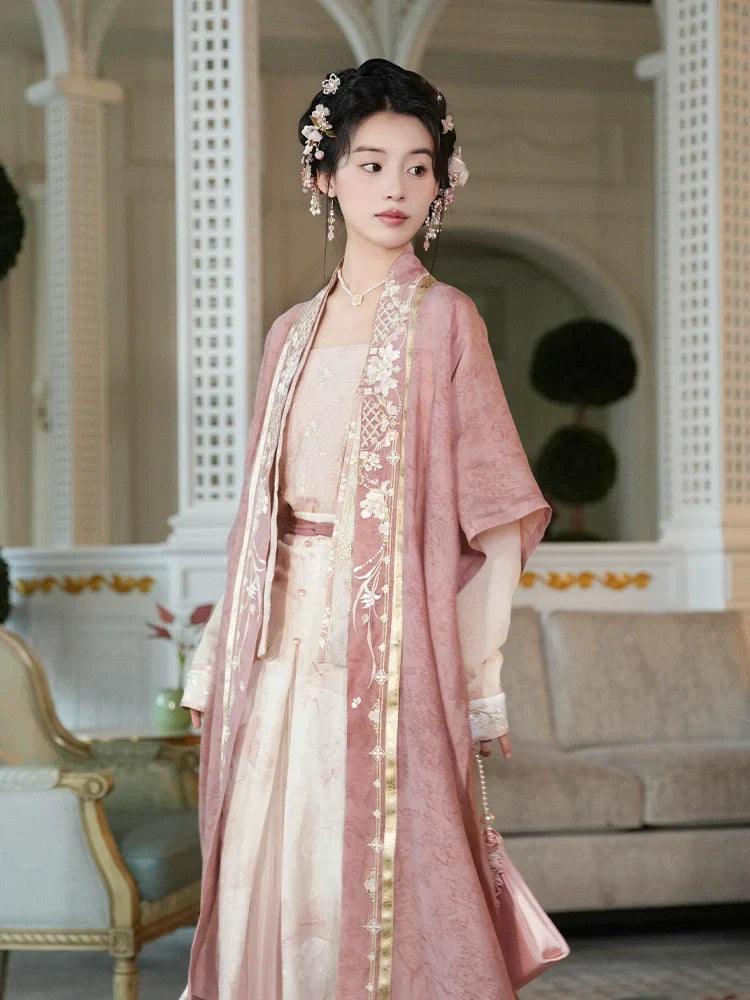(Final Sale) "梅卿" Modern-style Hanfu Set