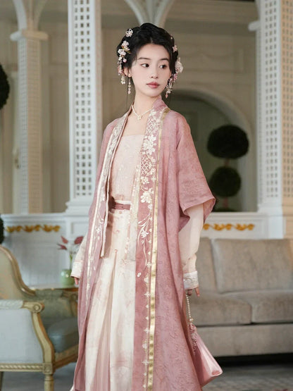 (Final Sale) "梅卿" Modern-style Hanfu Set