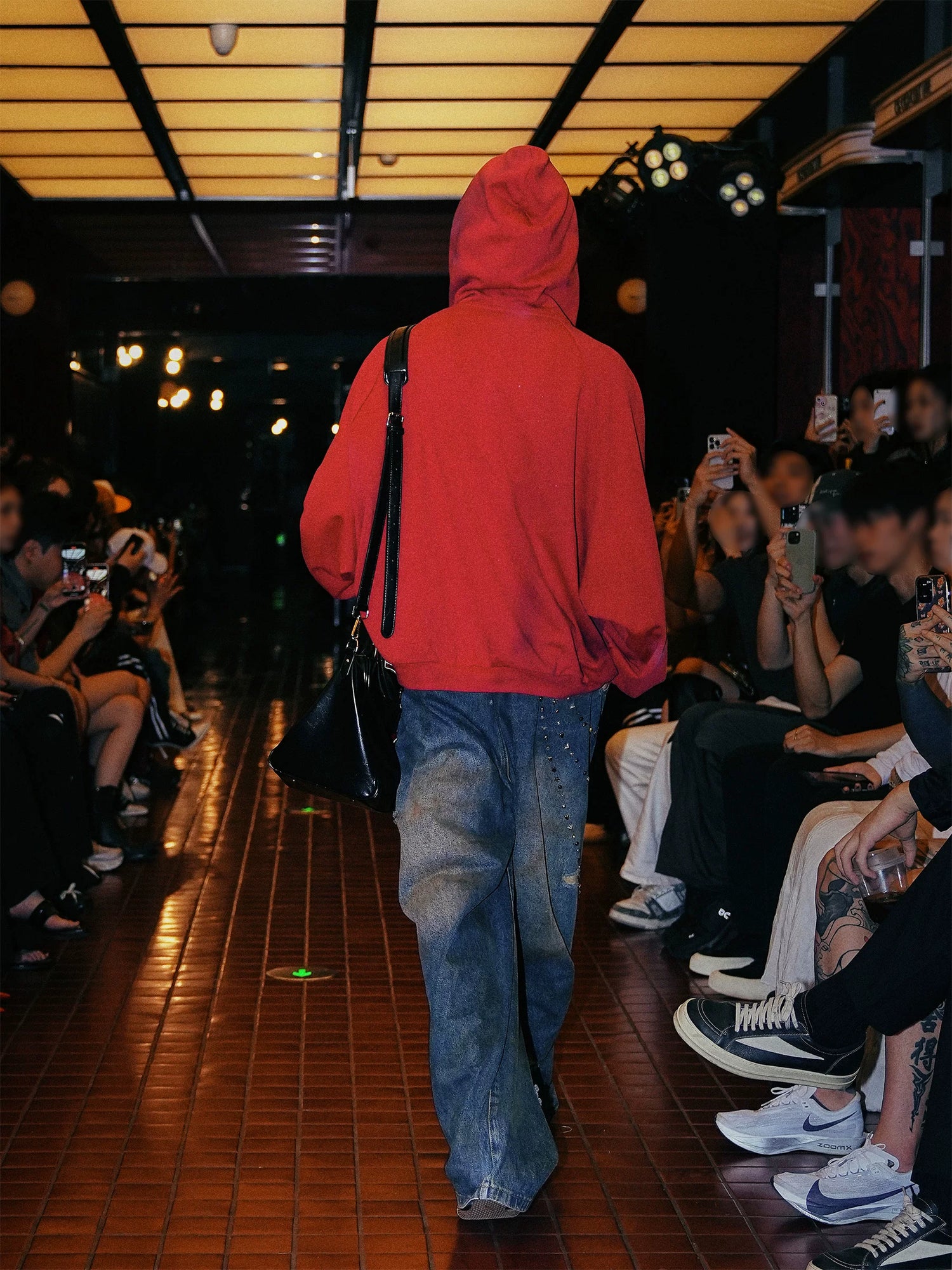 Runway Oversized Cotton Sweatshirt