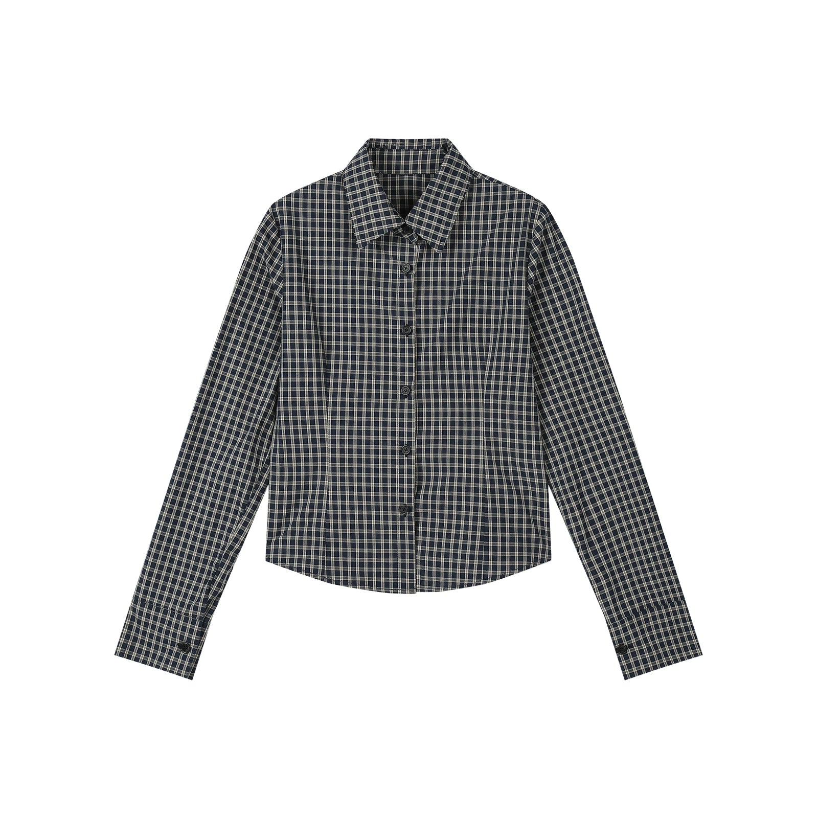 Academy Style Brown Sweater &amp; Check Shirt