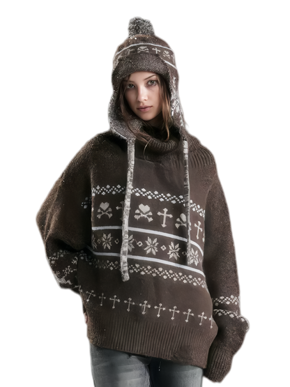 Fair Isle Knit Sweater