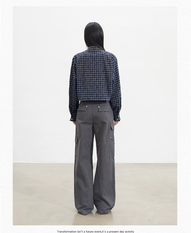Ruched Cargo Pants - CHINASQUAD