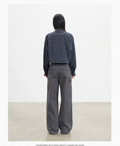 Ruched Cargo Pants - CHINASQUAD