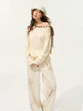 Floral Pleated Drawstring Pants - CHINASQUAD
