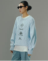 Light Blue Sweater - CHINASQUAD