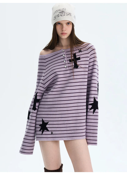 Retro Jacquard Knit Beanie