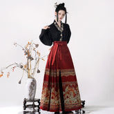 "游龙踏雪"Ming- Dynasty Hanfu Set - CHINASQUAD