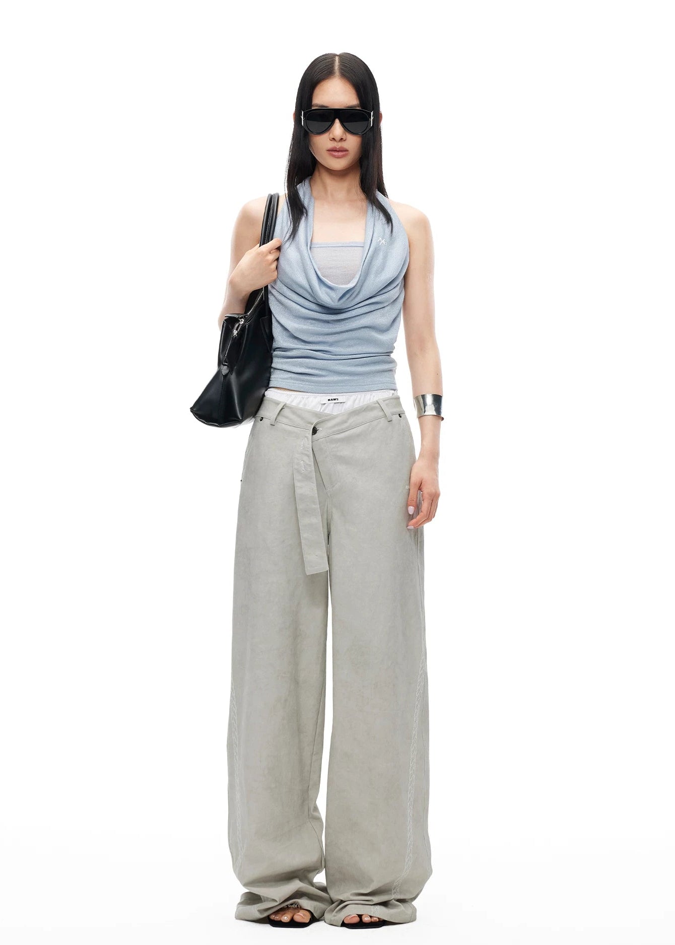 Katini Halter Neck Slim Fit Top
