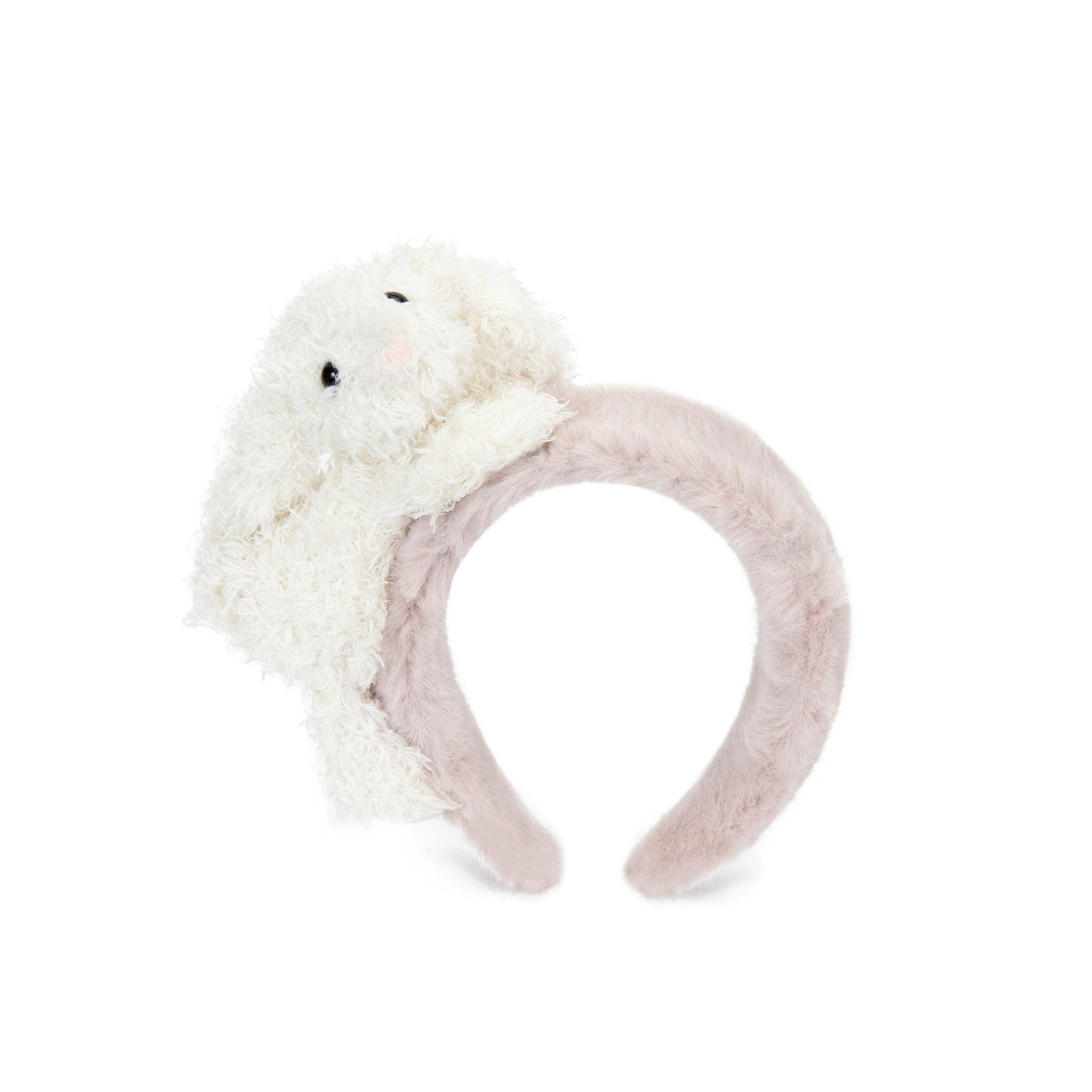 Fluffy Plush Doll-Inspired Headband