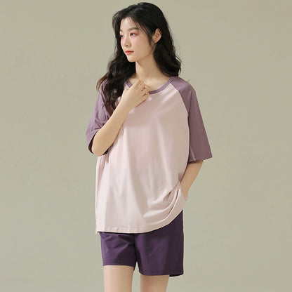 Solid Color Cool Modal Pajamas Set