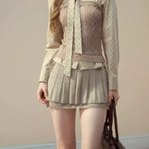 Polka Dot Preppy Shirt - CHINASQUAD