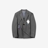 Hollow Out Single-Breasted Suit Jacket - CHINASQUAD