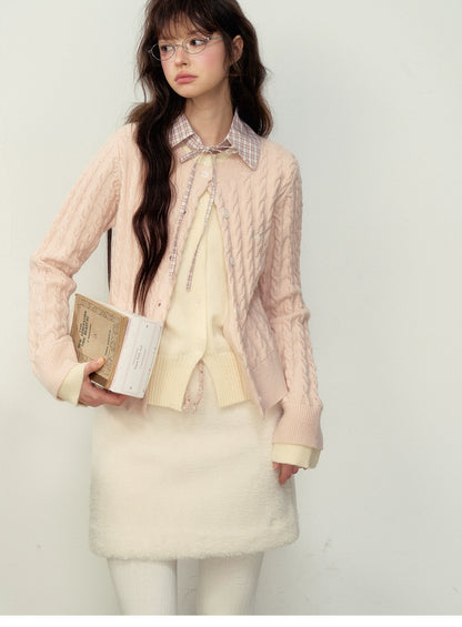 Preppy Layered Knit Sweater